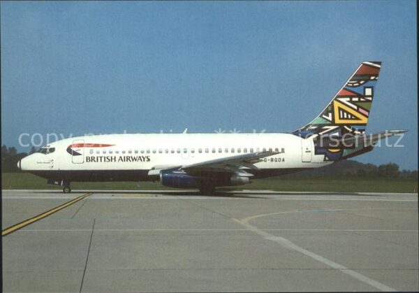 Flugzeuge Zivil British Airways Boeing 737-236 Advanced