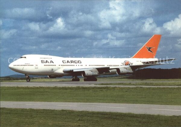 Flugzeuge Zivil SAA Cargo Boeing 747-244B ZS-SAR cn 221
