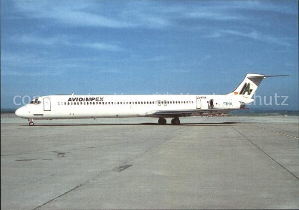 Flugzeuge Zivil Avioimpex McDDouglas MD-81 Z3-ARB cn 48