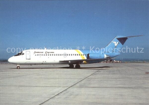 Flugzeuge Zivil Summer Express McDDouglas DC-9-21 SX-BF