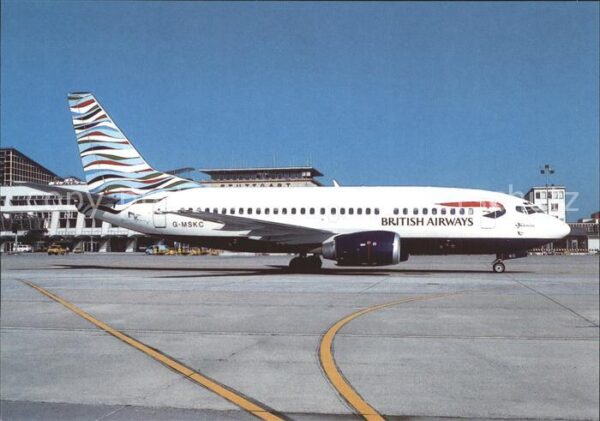 Flugzeuge Zivil British Airways Boeing 737-5L9 G-MSKC c