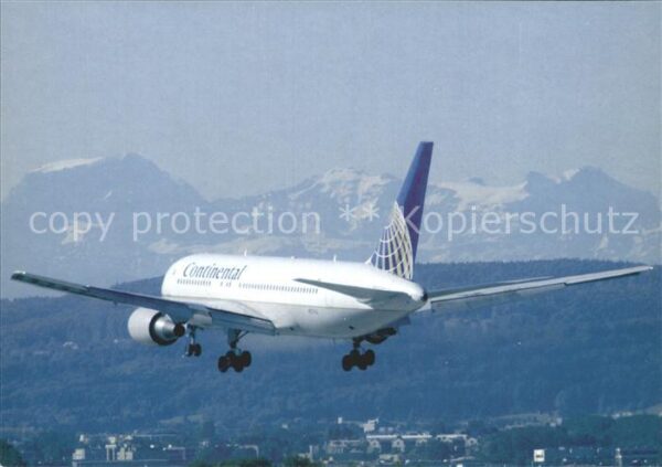 Flugzeuge Zivil Continental Airlines Boeing 767-224 N73