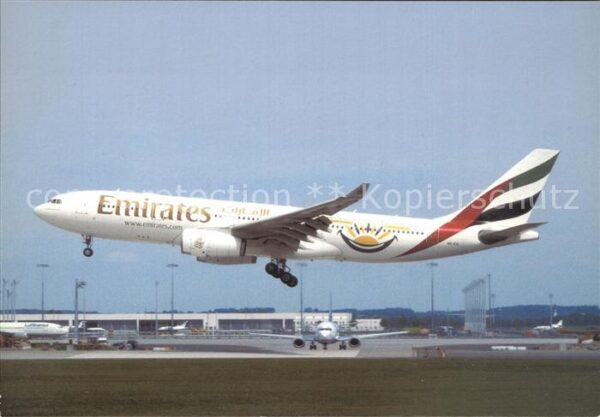 Flugzeuge Zivil Emirates Airlines Airbus A330-243 A6-EA