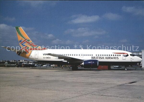 Flugzeuge Zivil British Airways Boeing 737-300 G-OMUC
