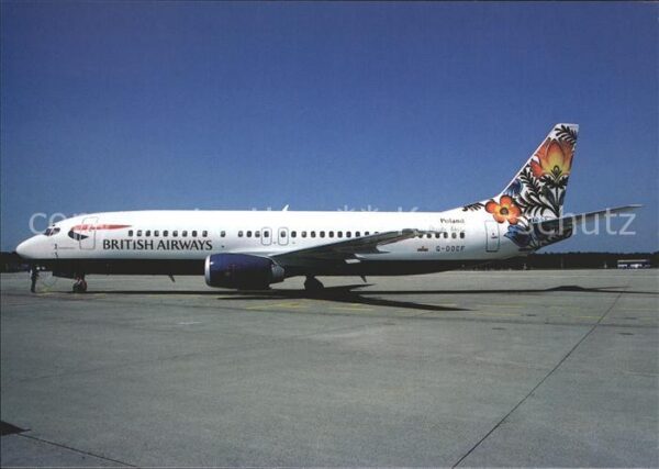 Flugzeuge Zivil British Airways Boeing 737-400 G-DOCF