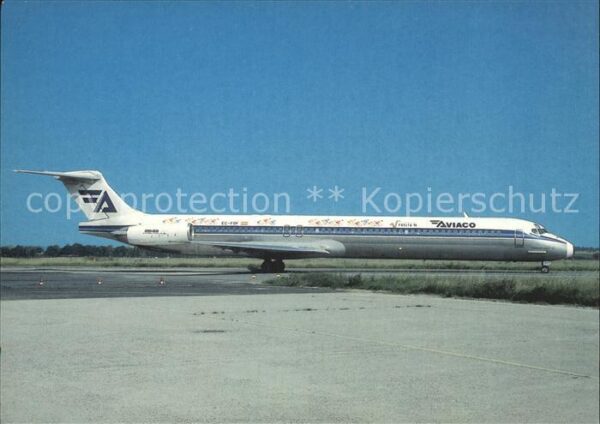 Flugzeuge Zivil Aviaco McDDouglas MD-88 EC-FOF cn 53307