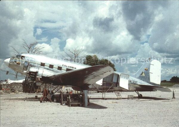 Flugzeuge Zivil Aliansa Colombia McDDouglas DC-3C HK-33