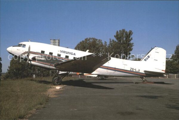 Flugzeuge Zivil Virunga McDDouglas DC-3TP ZS-LJI c/n 34