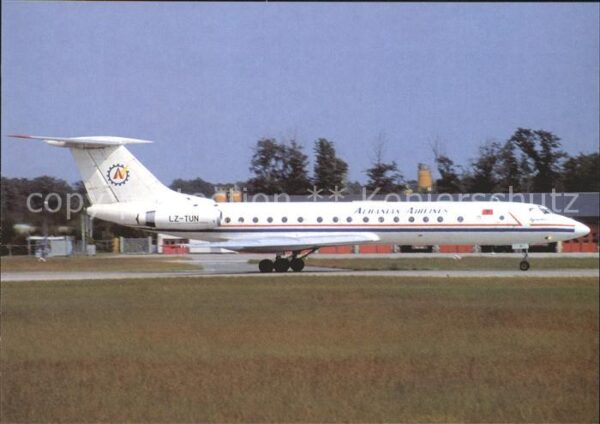 Flugzeuge Zivil Albanian Airlines Tupolev TU-134A-3 LZ-