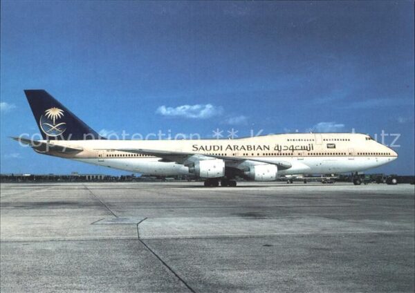Flugzeuge Zivil Saudi Arabian Boeing 747-368 HZ-AIO cn
