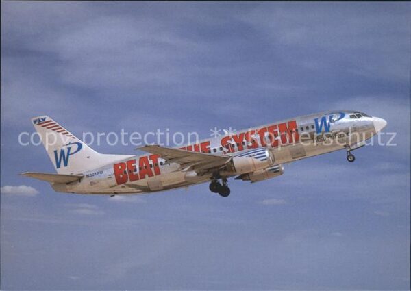 Flugzeuge Zivil Western Pacific Airlines Boeing 737-301