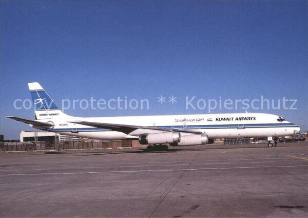 Flugzeuge Zivil Kuwait Airways Cargo DC-8-62F N735PL c/