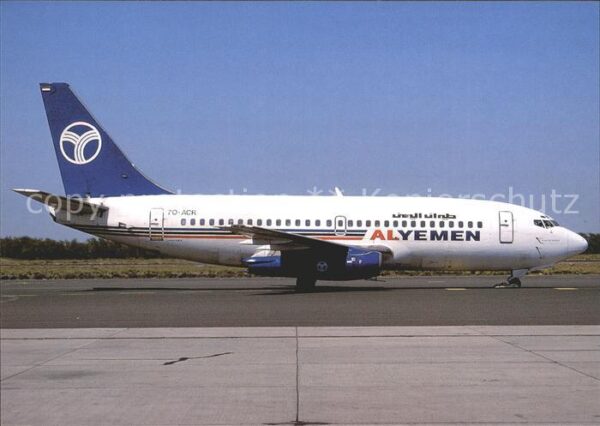 Flugzeuge Zivil Alyemen B-737-2R4C 7O-ACR c/n 23130