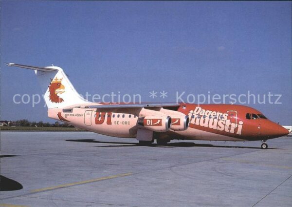 Flugzeuge Zivil Malmo Aviation BAe 146-200A SE-DRC c/n