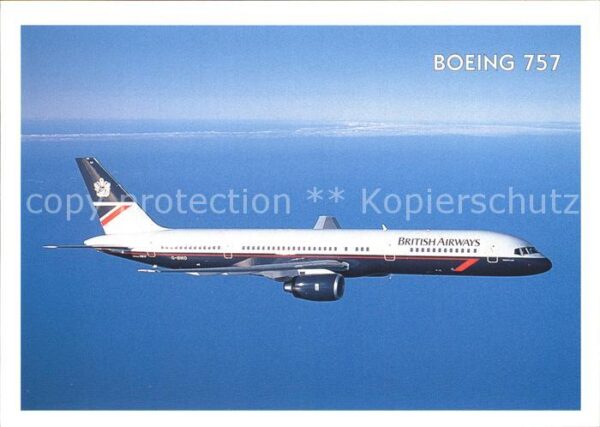 Flugzeuge Zivil British Airways Boeing 757
