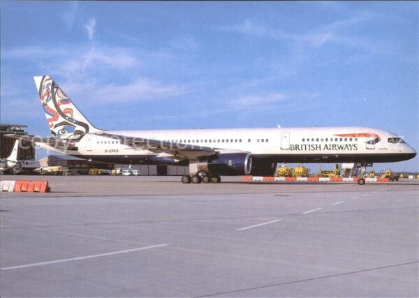 Flugzeuge Zivil British Airways Whale Rider Boeing 757-