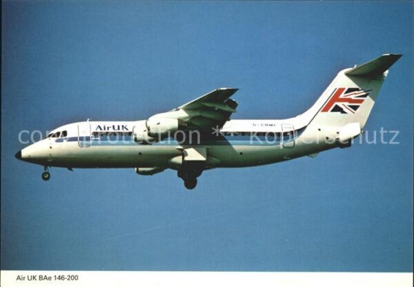 Flugzeuge Zivil Air UK BAe 146-200