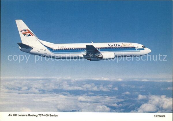 Flugzeuge Zivil Air UK Leisure Boeing 737-400