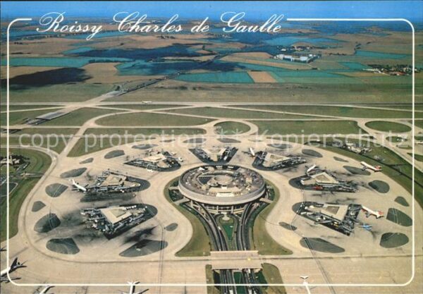 Flughafen Airport Aeroporto Roissy Charles de Gaulle