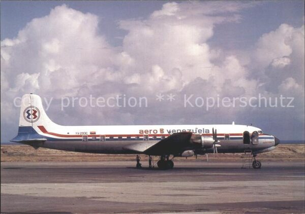Flugzeuge Zivil Aero B Venezuela MDC Douglas DC-6A YV-2