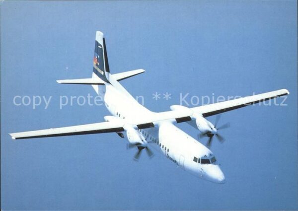 Flugzeuge Zivil Ansett Airlines of Australia Fokker 50