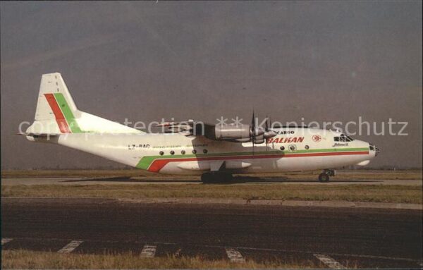 Flugzeuge Zivil Balkan Bulgarian Airlines Cargo Antonov