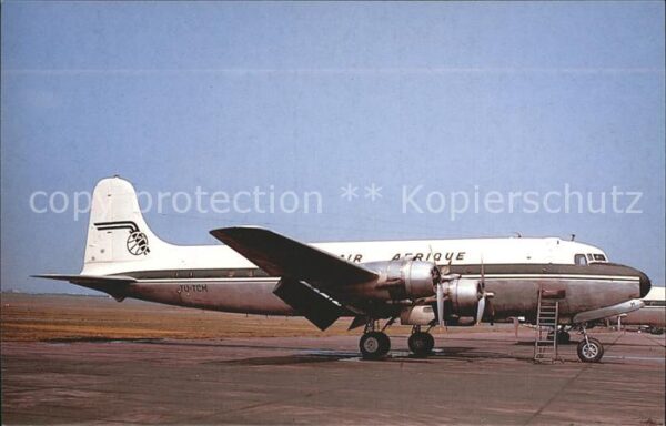 Flugzeuge Zivil Air Afrique McDouglas DC-4 TU-TCM c/n 1