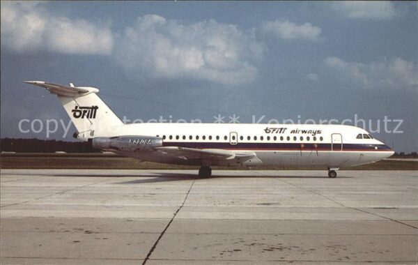 Flugzeuge Zivil Britt Airways Bac 1-11 416/EK