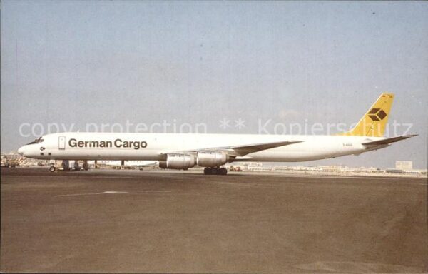 Flugzeuge Zivil German Cargo McDouglas DC-8-73AF D-ADUO
