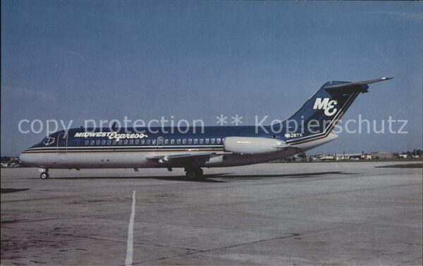 Flugzeuge Zivil Midwest Express McDonnell Douglas DC-9-