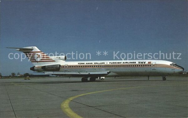Flugzeuge Zivil Turkish Airlines Boeing 727-200