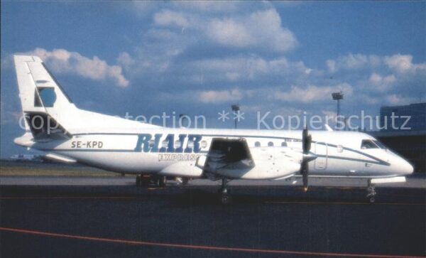 Flugzeuge Zivil Riair Express Saab SF 340A SE-KPD c/n 3