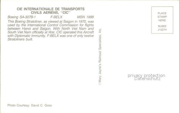 Flugzeuge Zivil CIE Internationale de Transports Civils – Bild 2