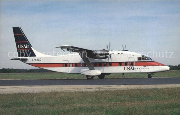 Flugzeuge Zivil USAir Express Shorts 360-300 N742CC
