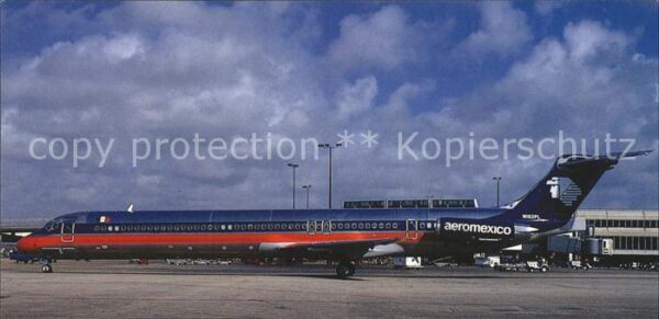 Flugzeuge Zivil Aeromexico Douglas MD-88 c/n 49765 N162