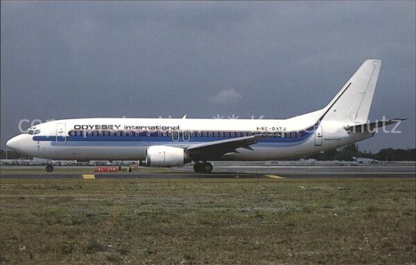 Flugzeuge Zivil Odyssey International Boeing 737-4YO c/