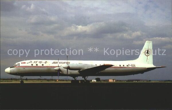 Flugzeuge Zivil Air Koryo IL-18D P-836