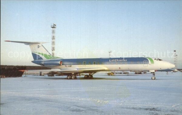 Flugzeuge Zivil LAT Charter TU-134B-3 YL-LBF c/n 63295