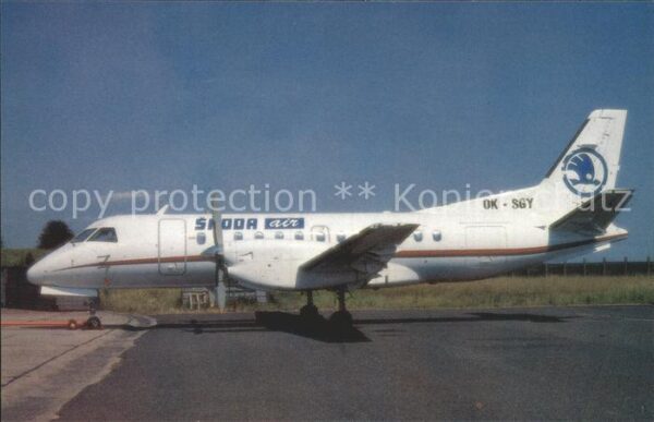 Flugzeuge Zivil Skoda Air Saab SF 340A OK-SGY c/n 340A-
