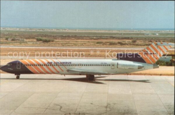 Flugzeuge Zivil Air Columbus Boeing 727-2J4 C/N 20765/9