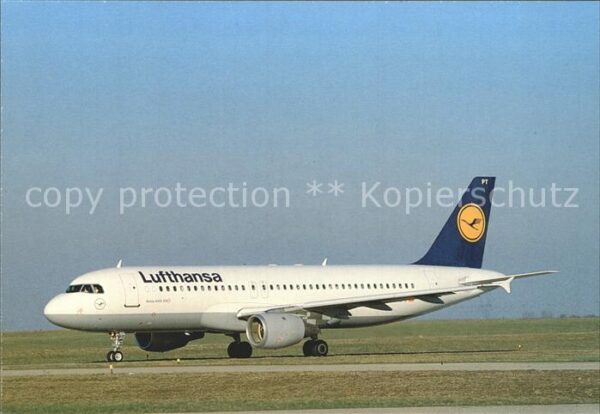 Lufthansa Airbus A-320 D-AIPT