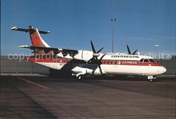 Flugzeuge Zivil Continental Express ATR-42 N27906