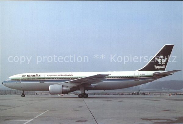 Flugzeuge Zivil Saudia Airbus A300-620 HZ-AJG c/n 321