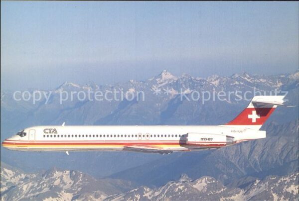 Flugzeuge Zivil CTA MD-87 HB-IUB c/n 49586