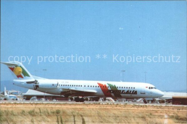 Flugzeuge Zivil Portugalia Fokker 100 CS-TPA C/N 11257