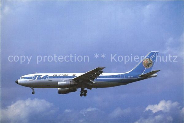 Flugzeuge Zivil Egyptair TEA Airbus A300 B4 OO-TEG C/N