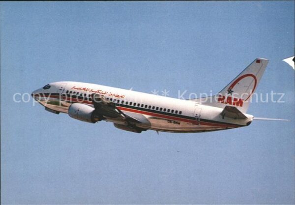 Flugzeuge Zivil RAM Boeing 737-5B6 CN-RMW