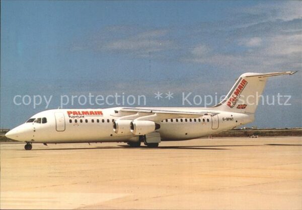 Flugzeuge Zivil Plamair BAe 146-300 G-BPNT