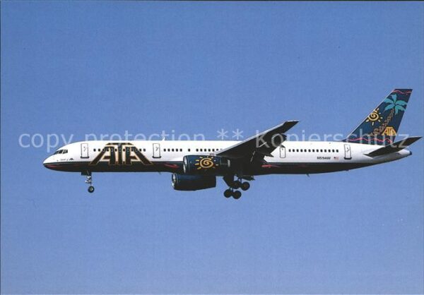 Flugzeuge Zivil ATA Boeing 757 American Transair N59AW