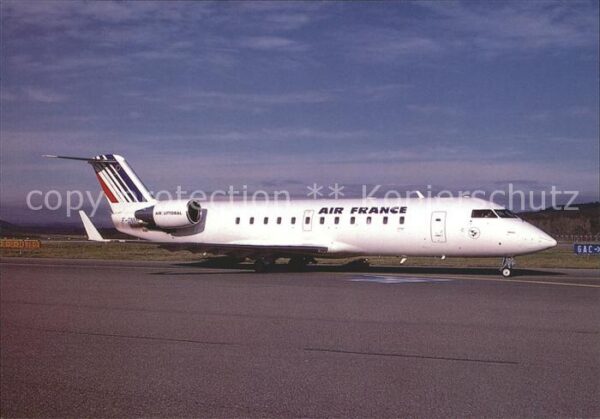 Flugzeuge Zivil Air France Air Lottoral Canadair CL600-